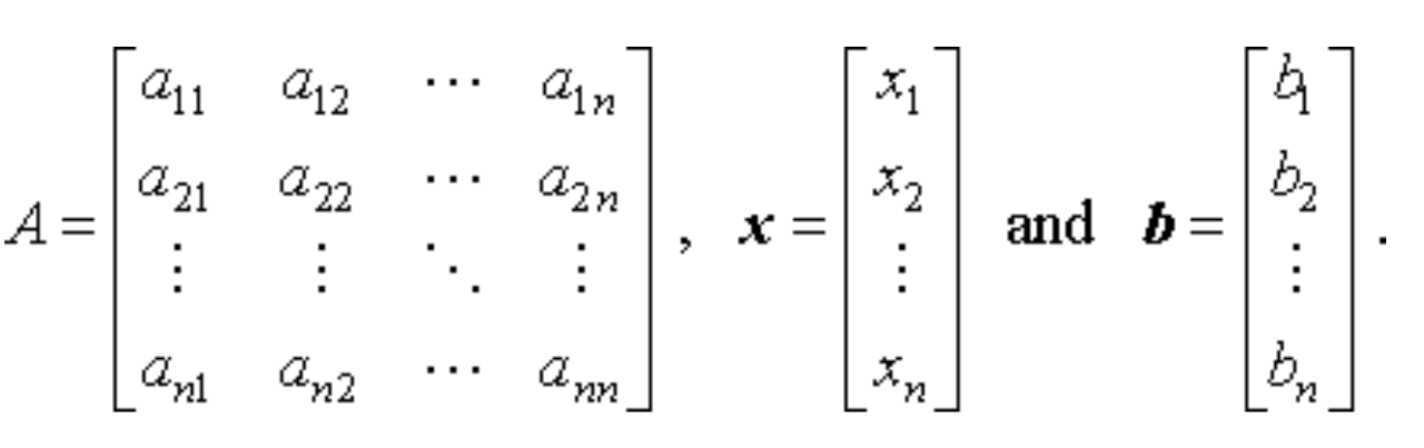 Write The Linear System As A Matrix Equation In The Form Ax B - agentstips